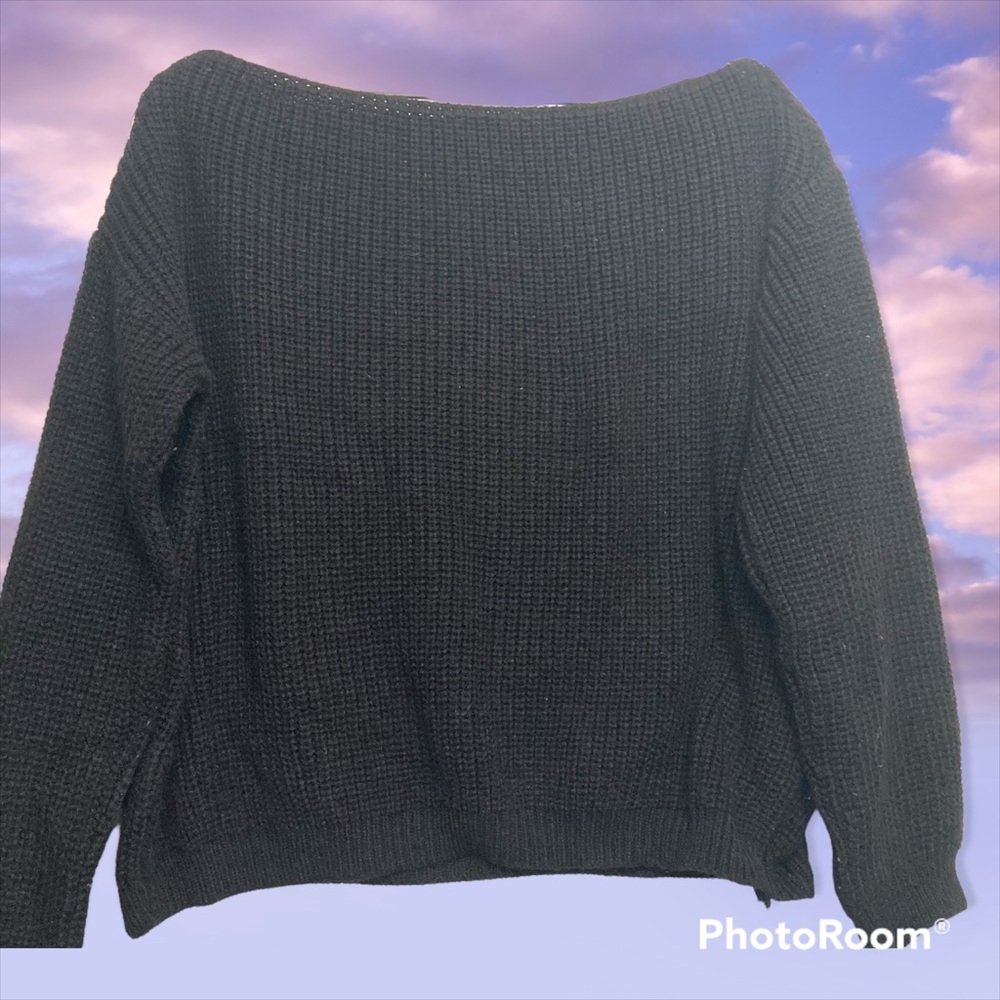 Missguided boat neck knit sweater